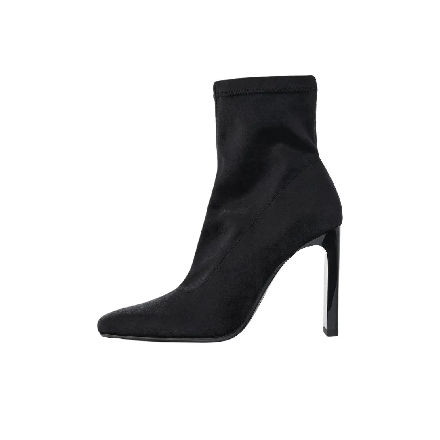 ZARA Collaboration Ботильоны 10 см Женские Черные