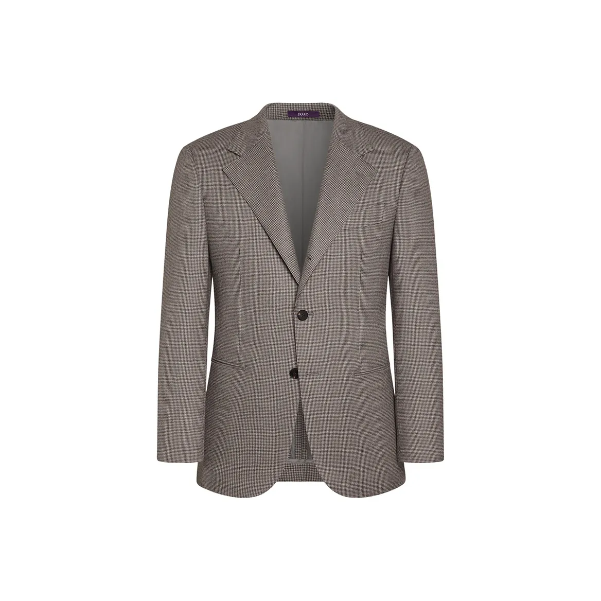 SKARO Коричневый Гусиная лапка SKV1371 Мужской Деловой костюм