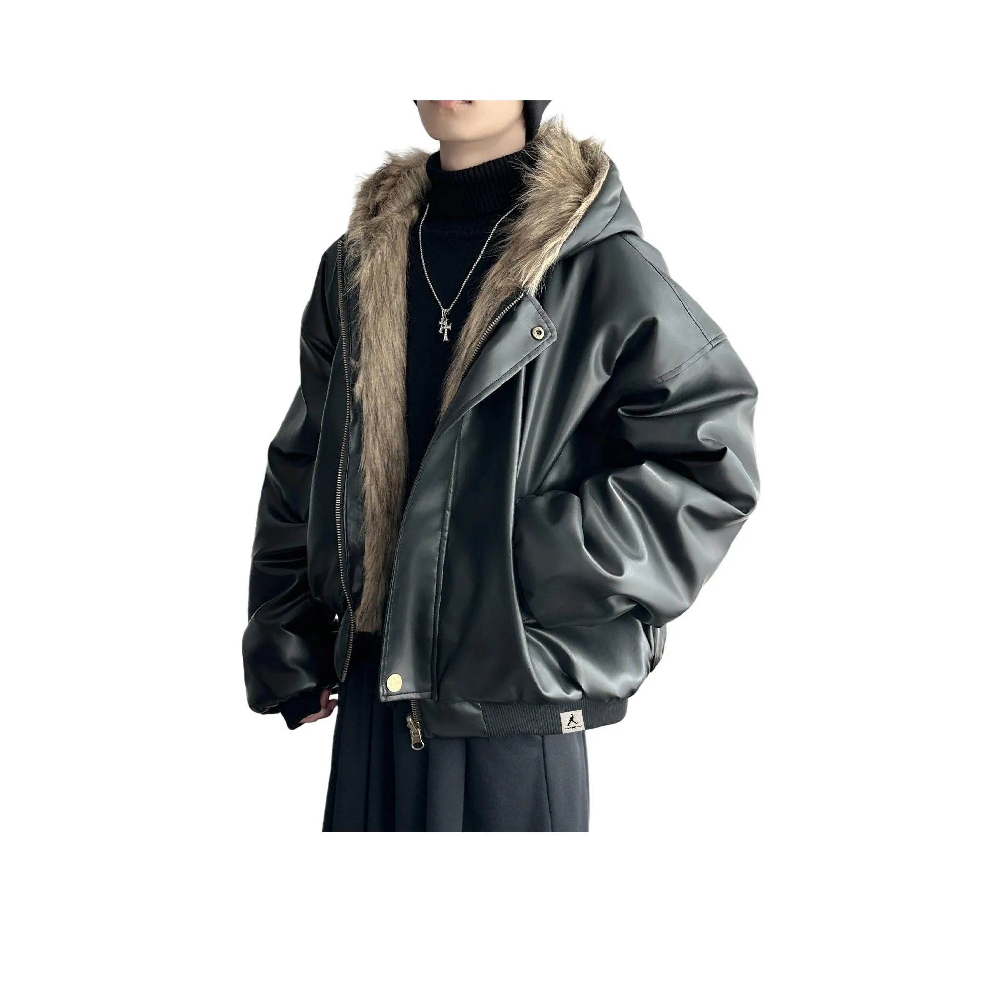 FRQ Черный Унисекс Пуховики