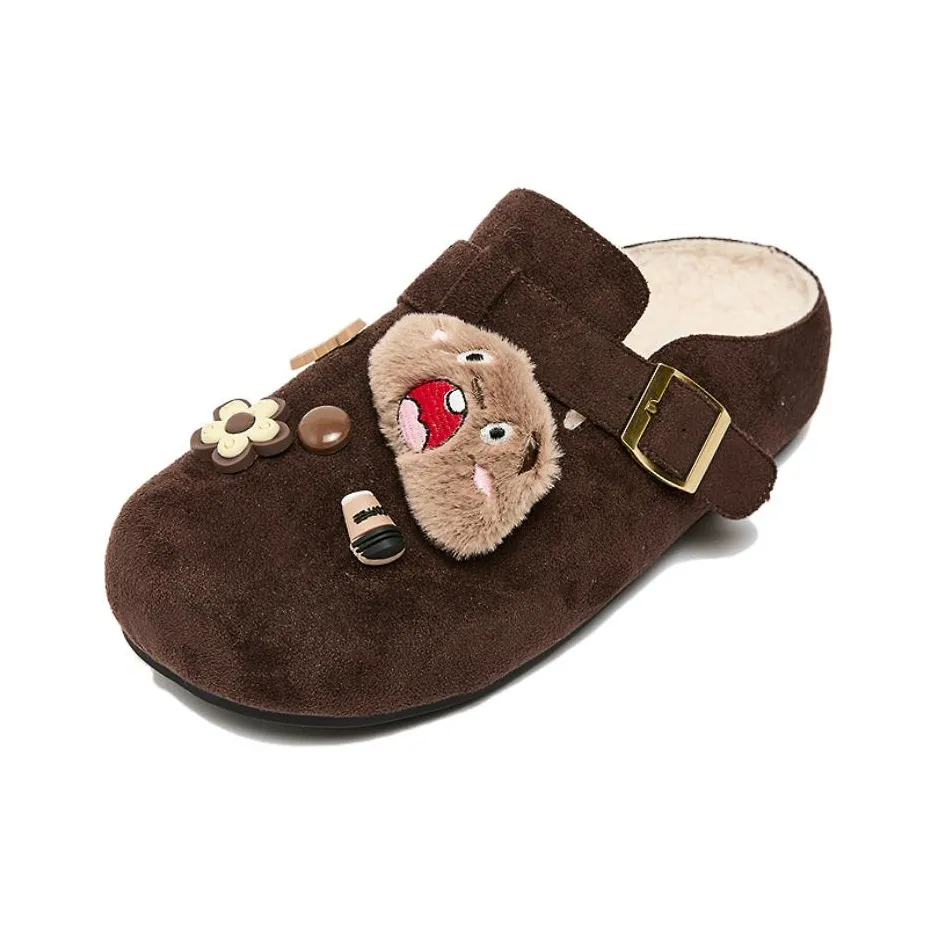Three Blessings Милый дизайн с питомцами противоскользящие домашние тапочки для женщин