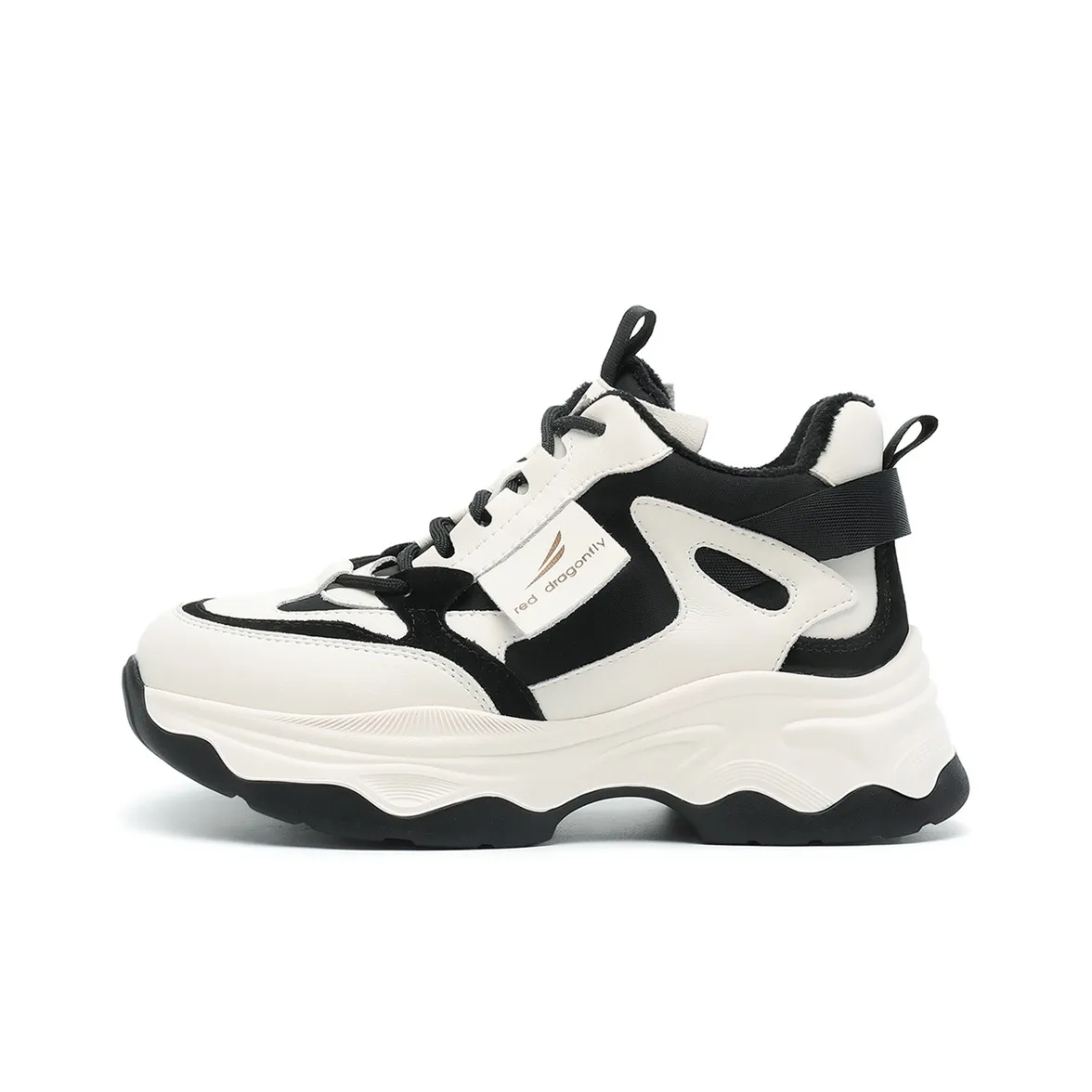 RED DRAGONFLY Термический Рекомендуемый рост Увеличение Низкий Топ Толстая подошва Кроссовки Женские