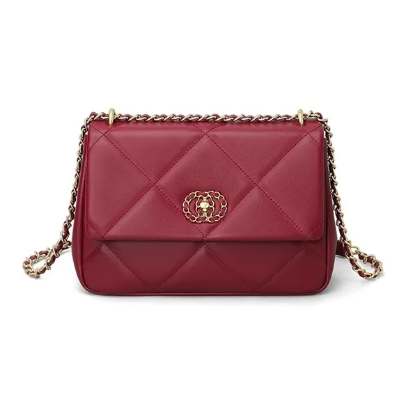 OUBOTE Сумка через плечо из синтетической кожи стандартная женская красная