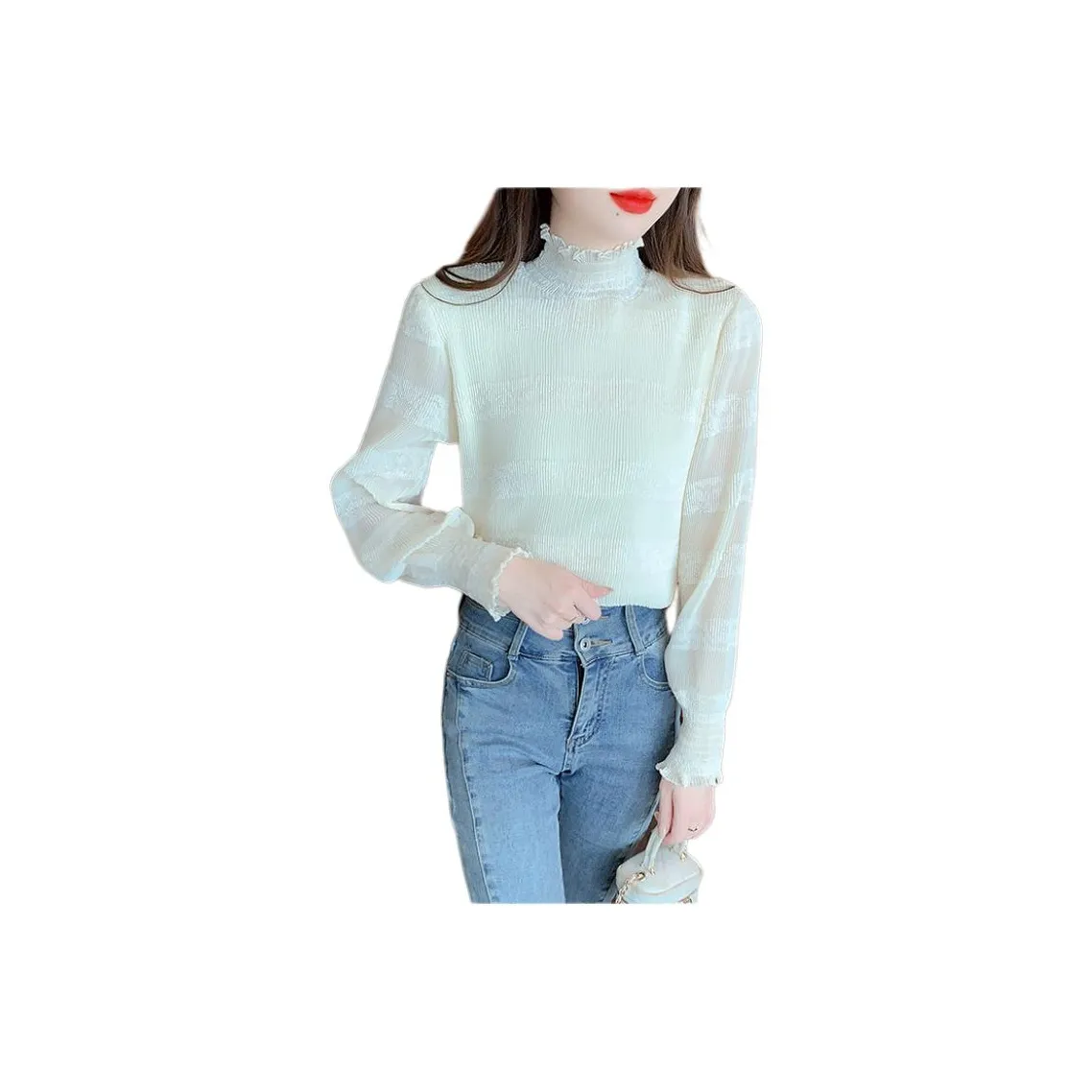 Mu Xiao Xin Абрикос с флисовой подкладкой с подарками MU Xiaoxin наклеенный женские рубашки