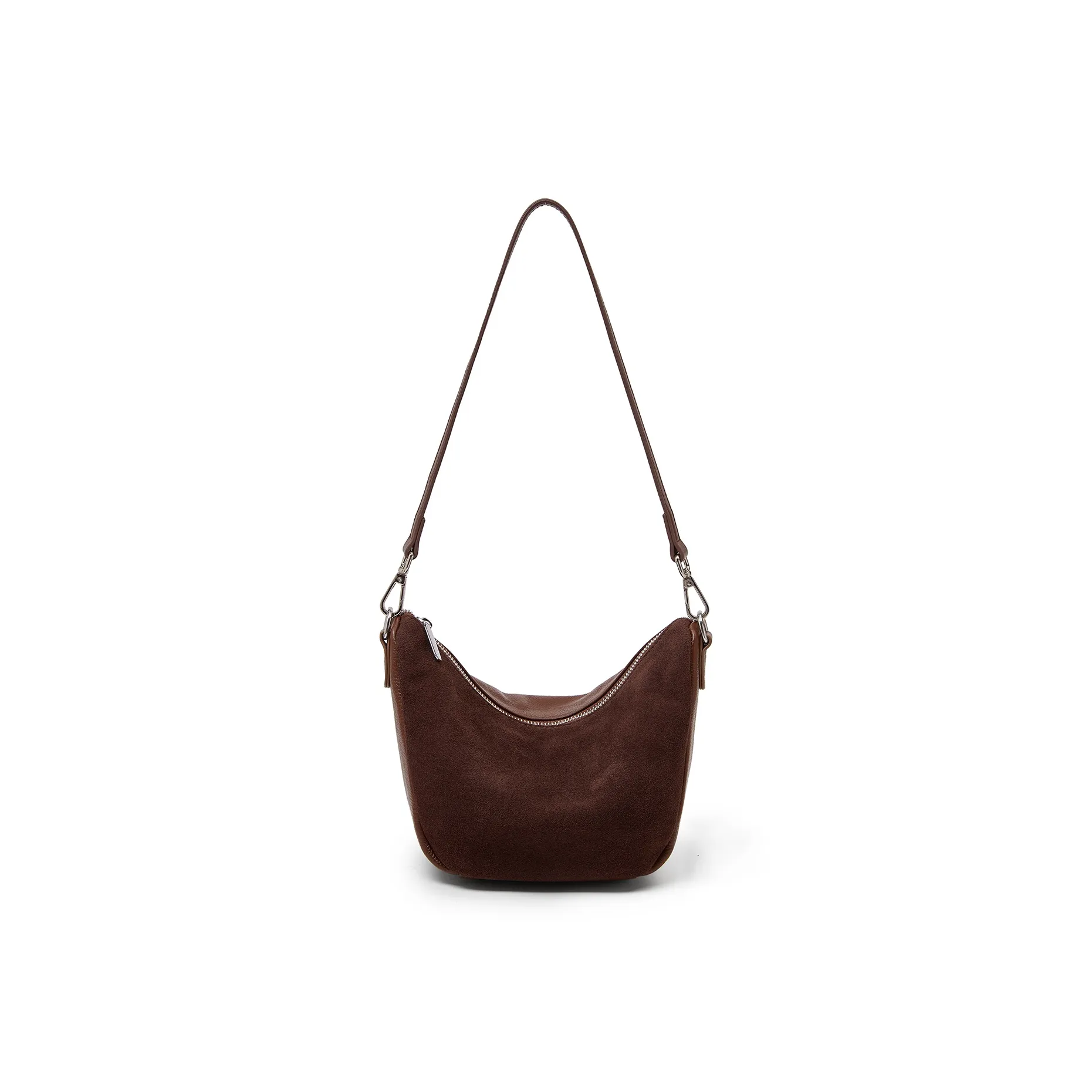 Old Man's Head Коровья кожа Сумка через плечо Стандартная Женская Кофе Ангорский красный