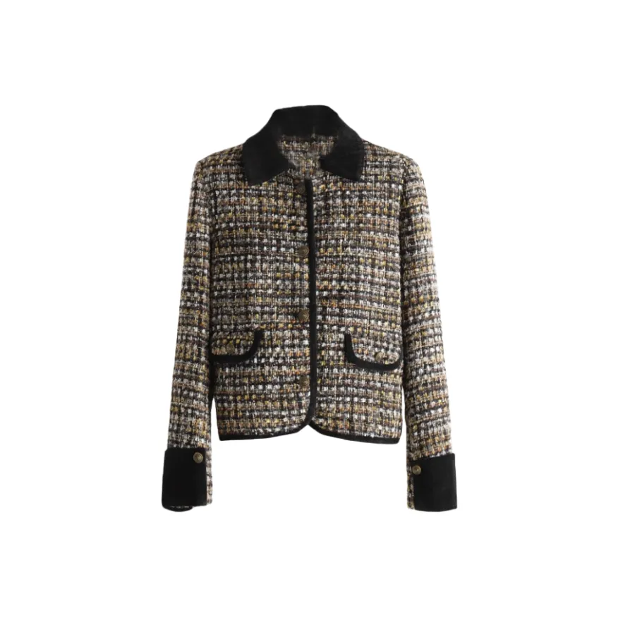 BOVCKEI Вельвет Feel Пальто Женское