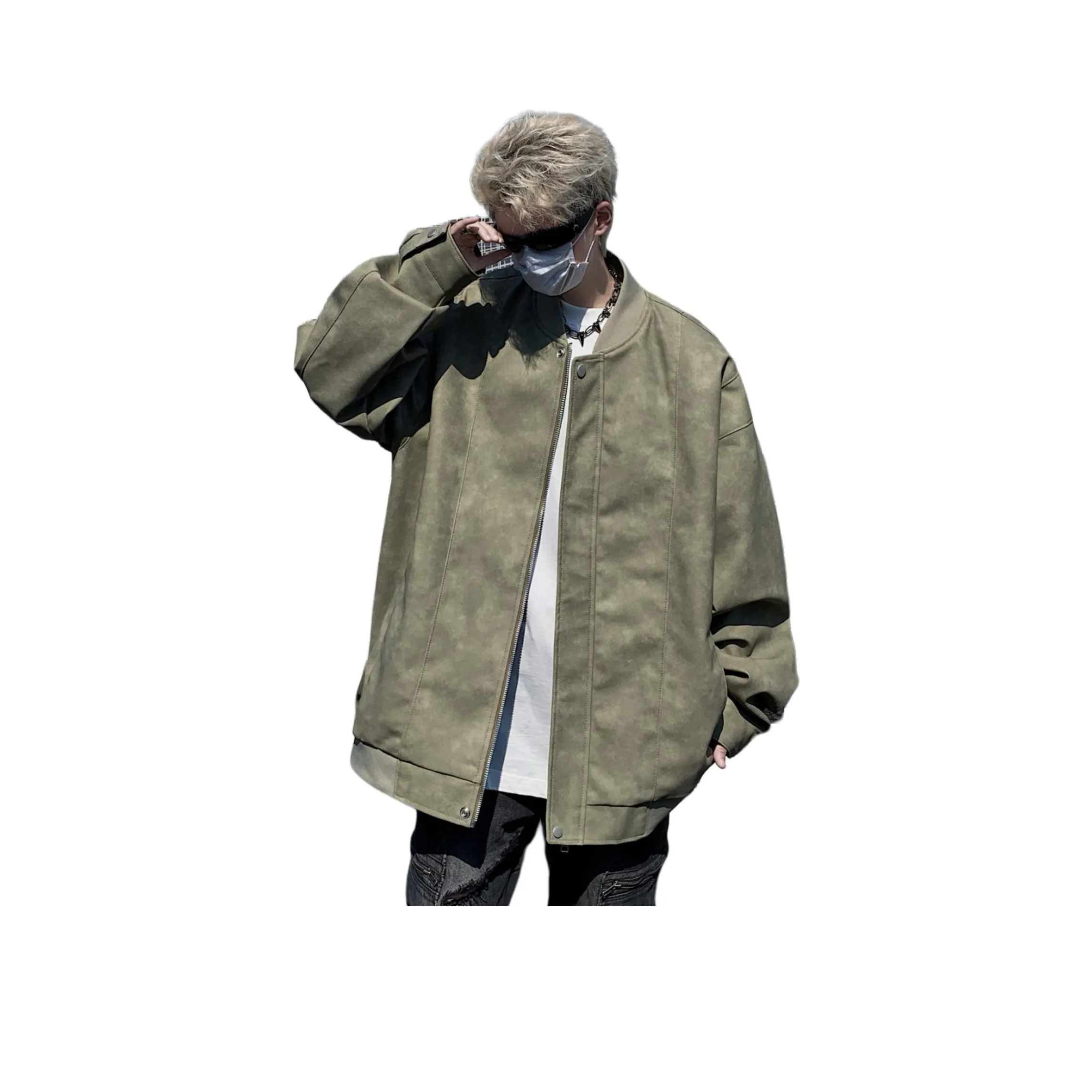 Topland Куртки Пальто Унисекс Горохово-зеленый Включает Случайный Базовый слой