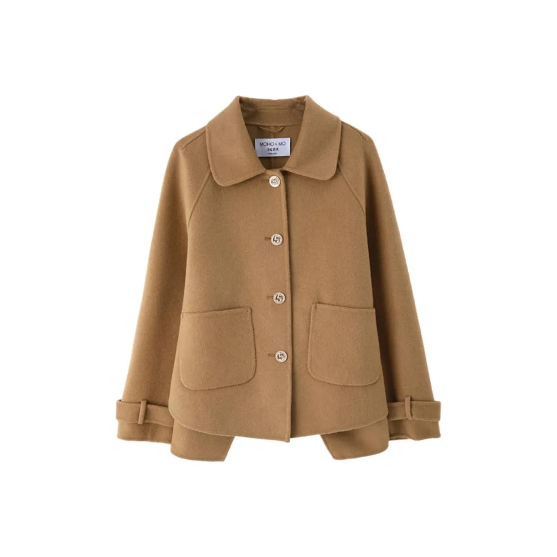 Mo Han Yi Mei Пальто Женское Верблюжий
