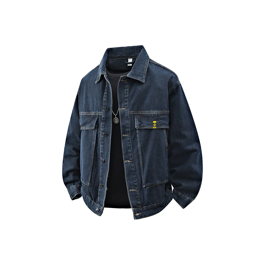 PULUSHIDUOTEMENGDE Denim Jacket Unisex