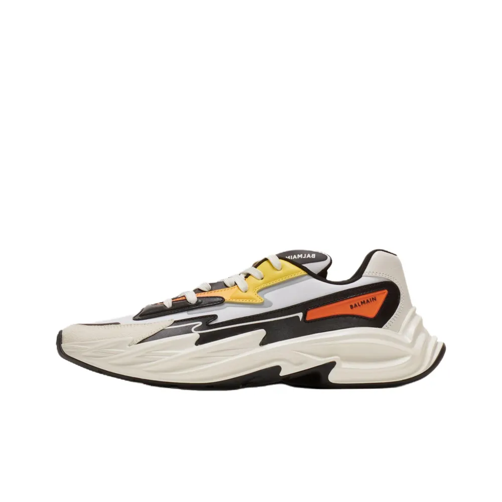 BALMAIN Casual Shoes Men Low Top White