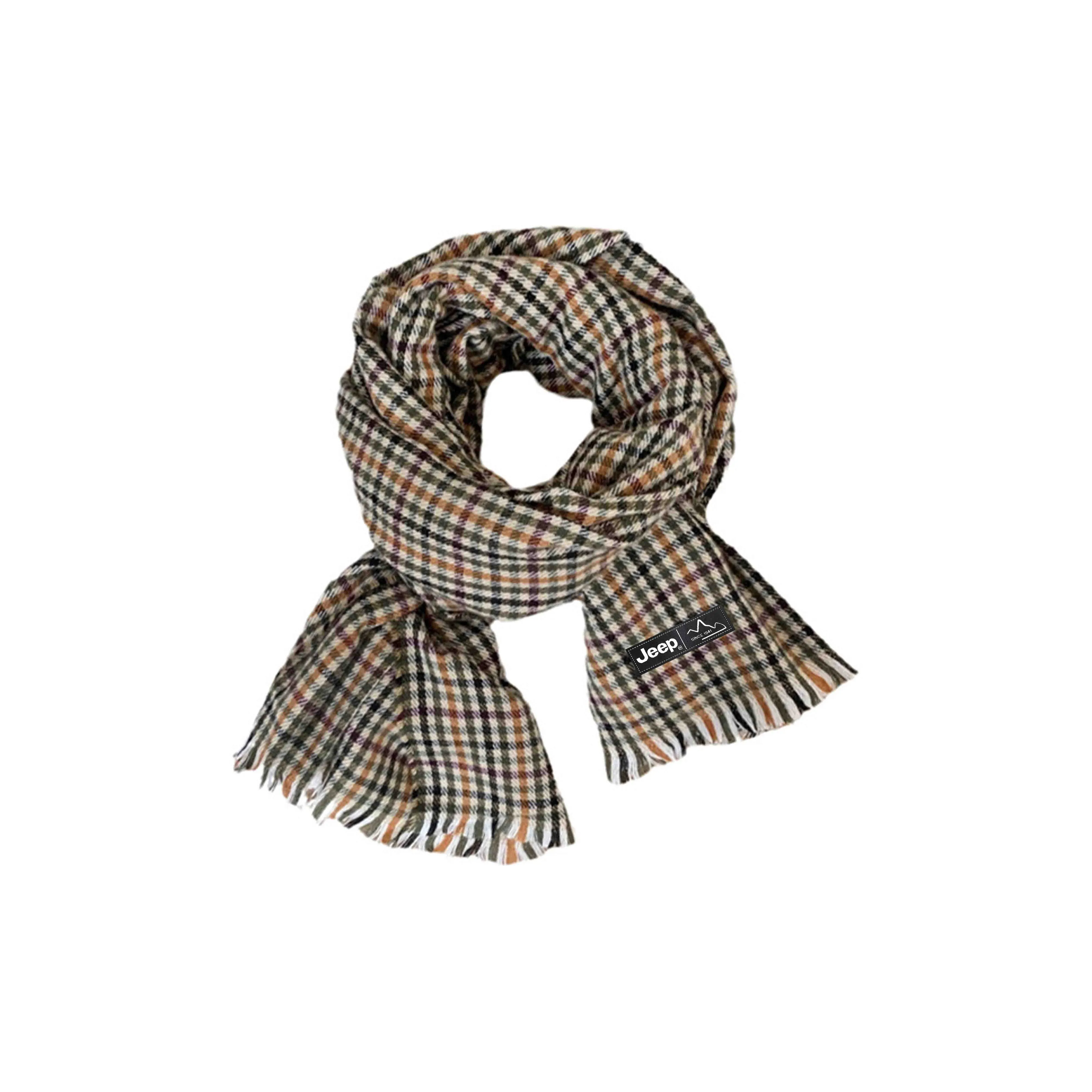 Jeep Полиэстер Трикотаж Шарфы Унисекс