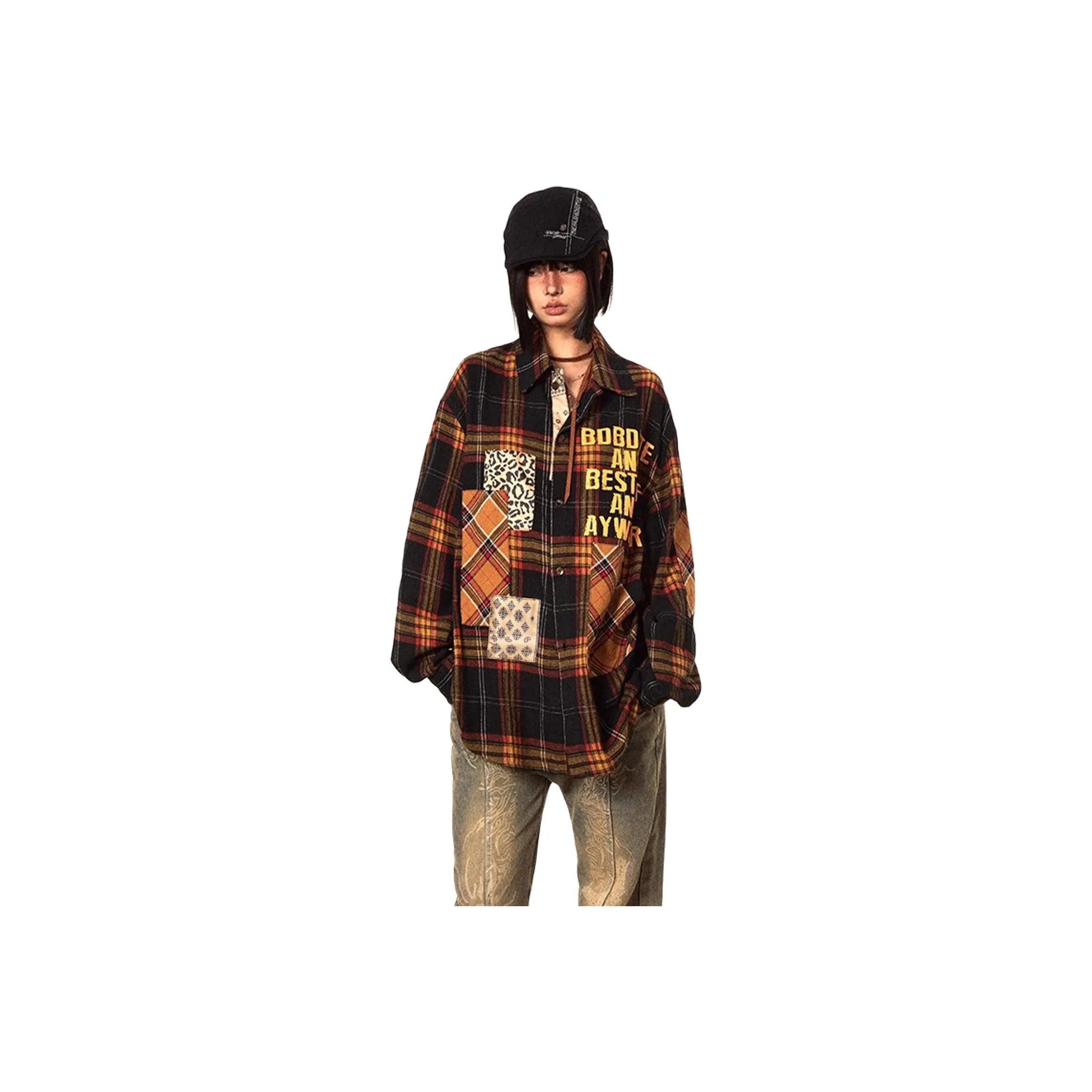 PISYPOX Желтая Унисекс Рубашка