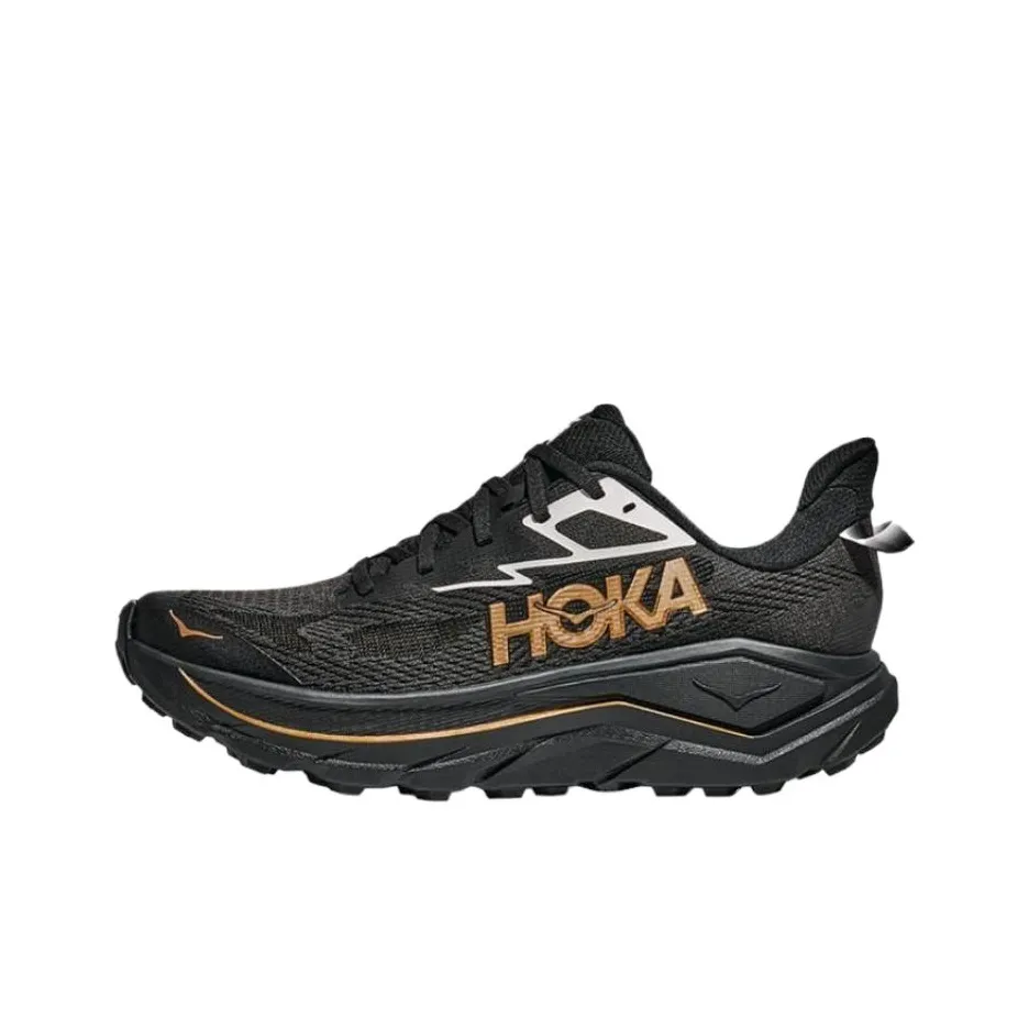 HOKA ONE ONE Challenger 8 Кроссовки для трейлраннинга Мужской Черный Золото