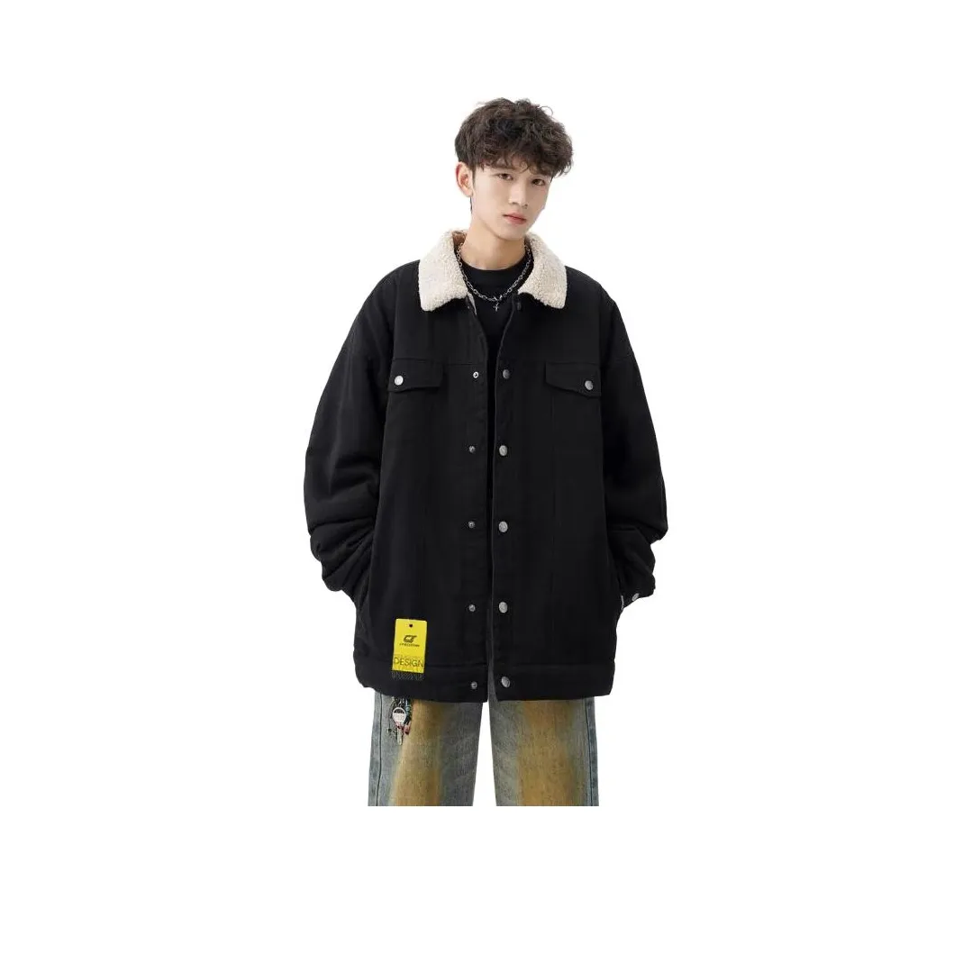 CTIDESTRAW Черный [CT] Мужские Джинсовые Куртки