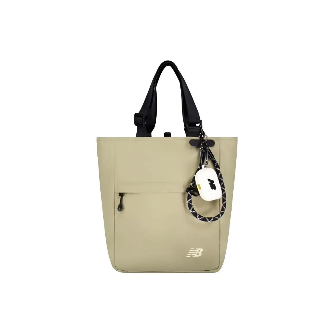 New Balance Ткань Плечевая Сумка Унисекс Хаки Зеленый