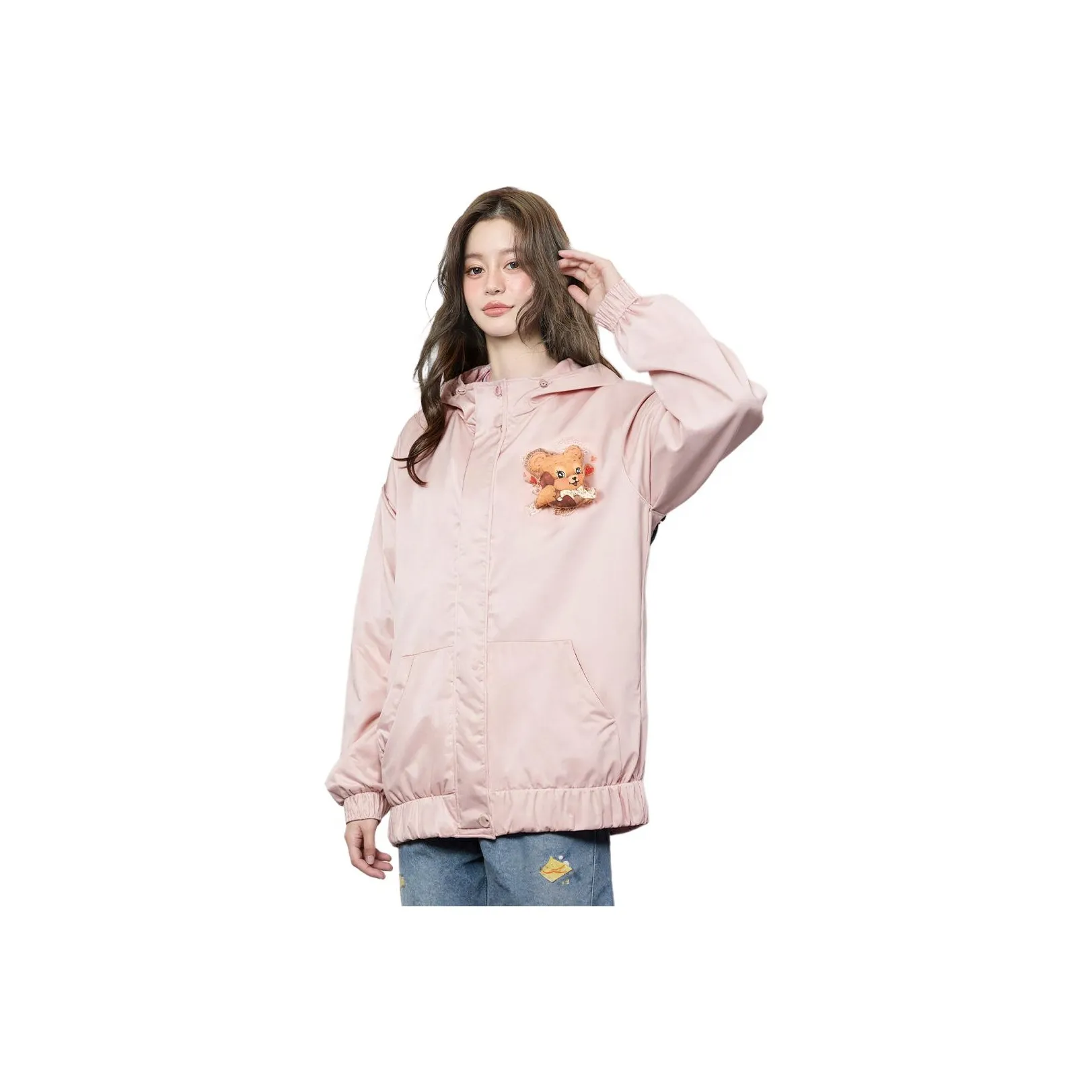 LALABOBO Розовый Унисекс Пуховики