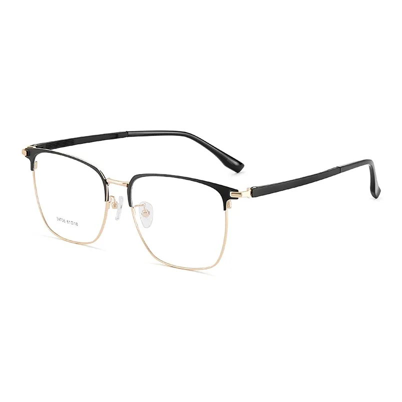 PSACSS Сплав Квадратные Очки с Диоптриями Мужские