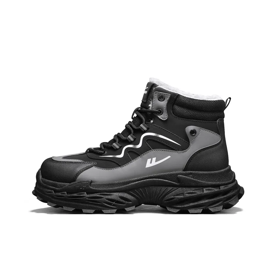 Warrior 11cm Martin Boot Мужской Черный Серый