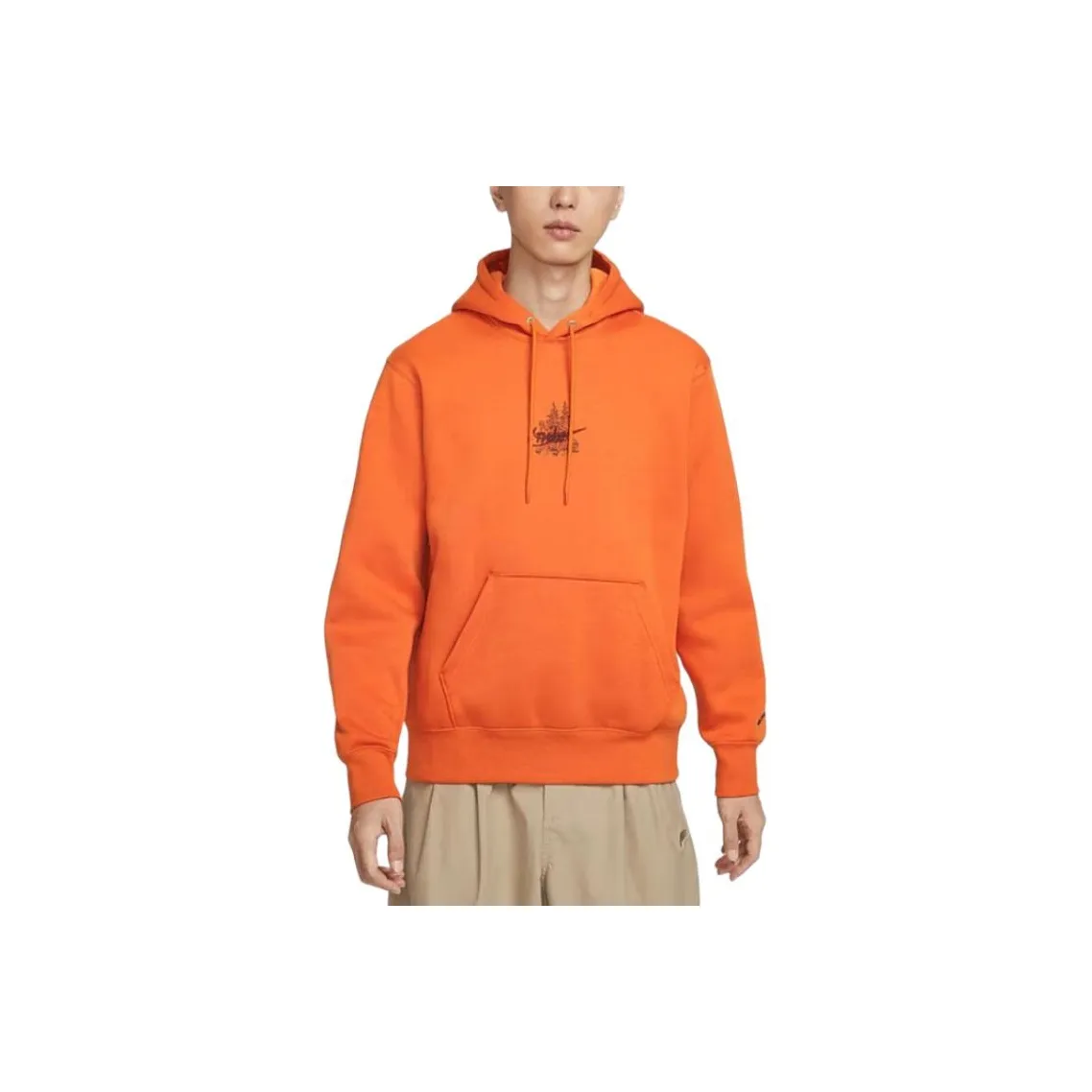 nike Оранжевый Красный Мужской Свитшот