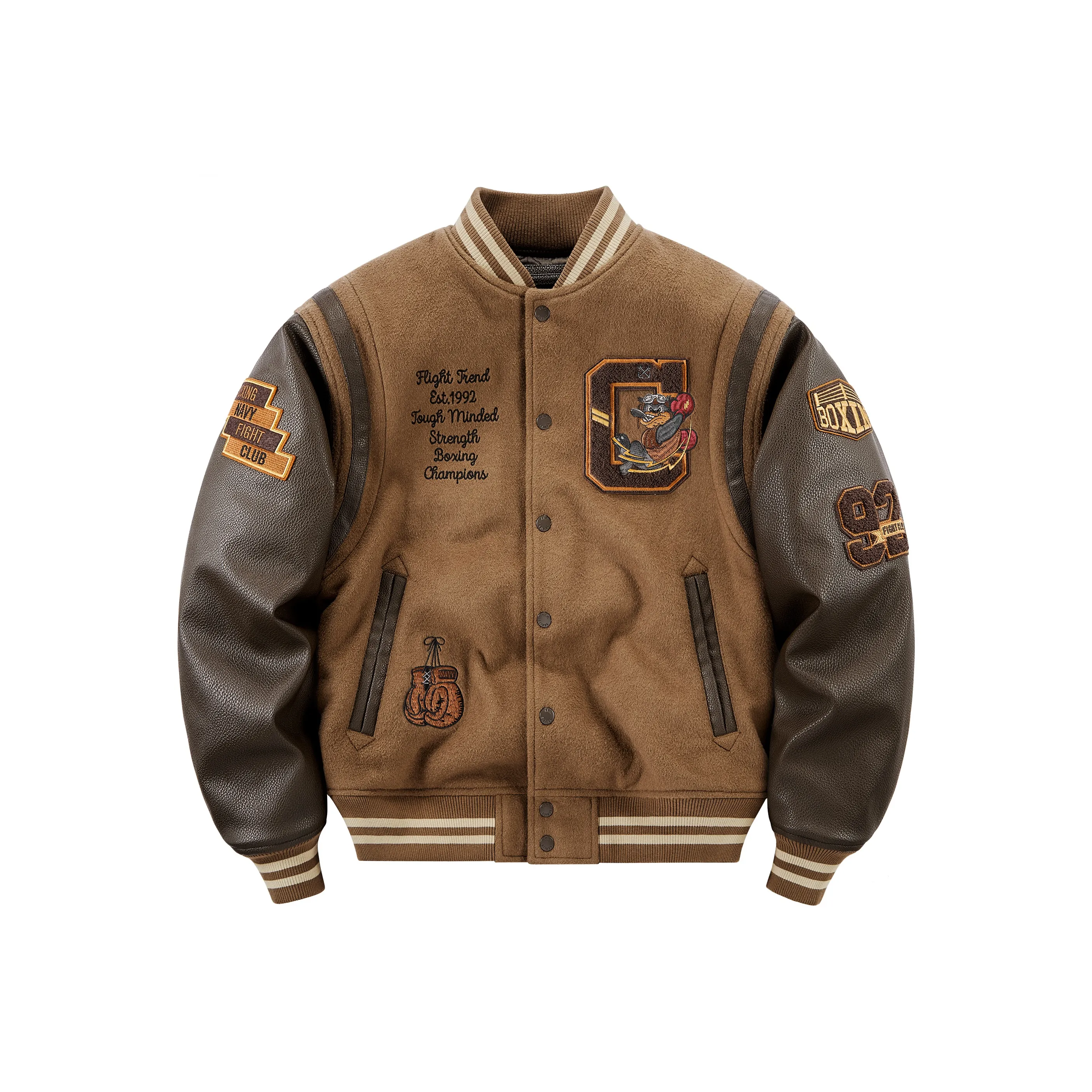 VIP Бейсбольная куртка Хлопковый пуховик Унисекс