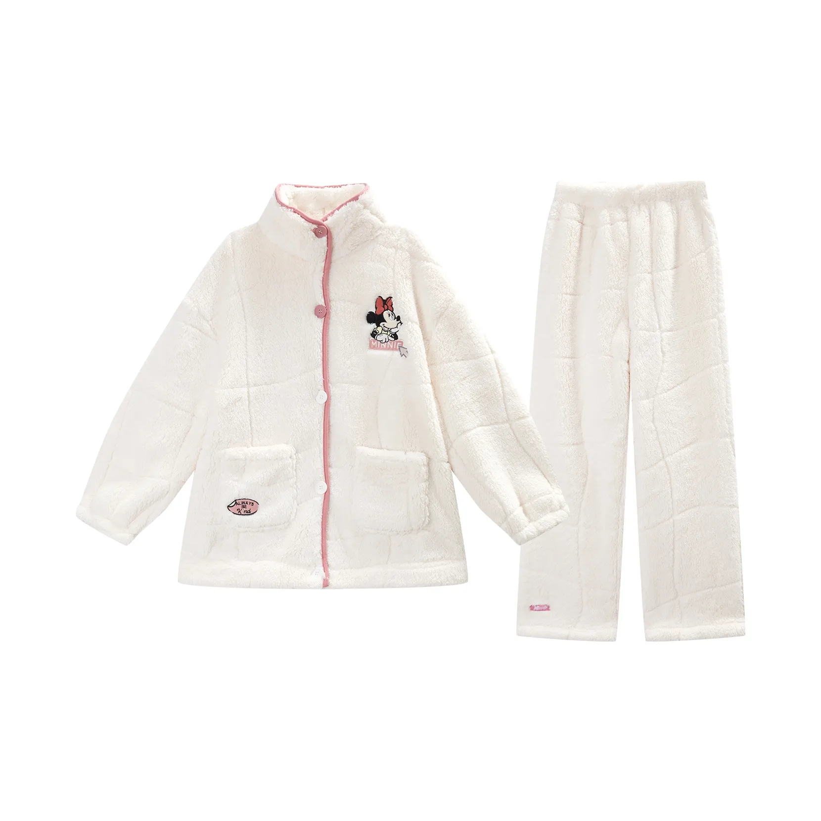 GUKOO x Disney Minnie Пижамный комплект женский цвет сливовый