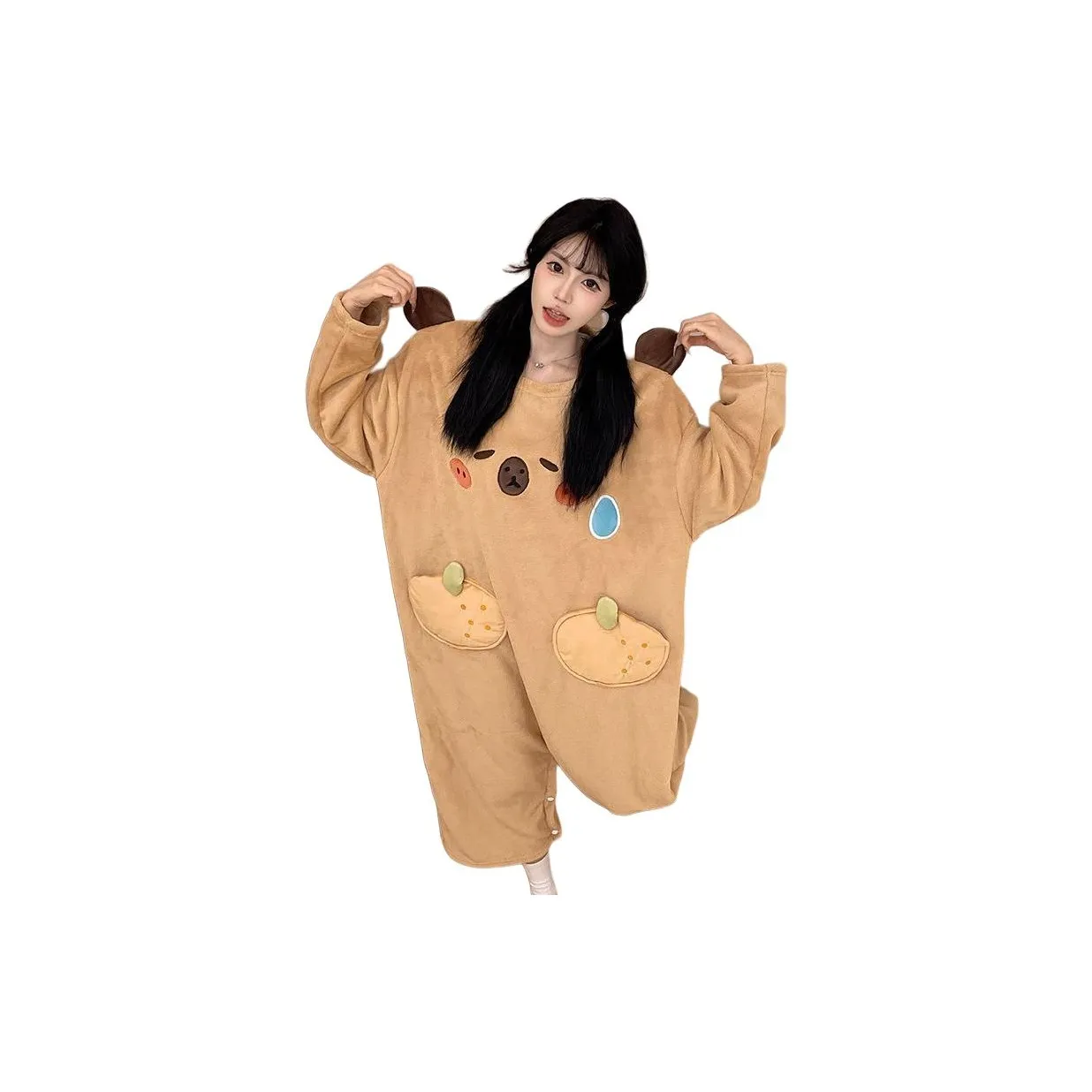 STYUW Коричневый Женское боди