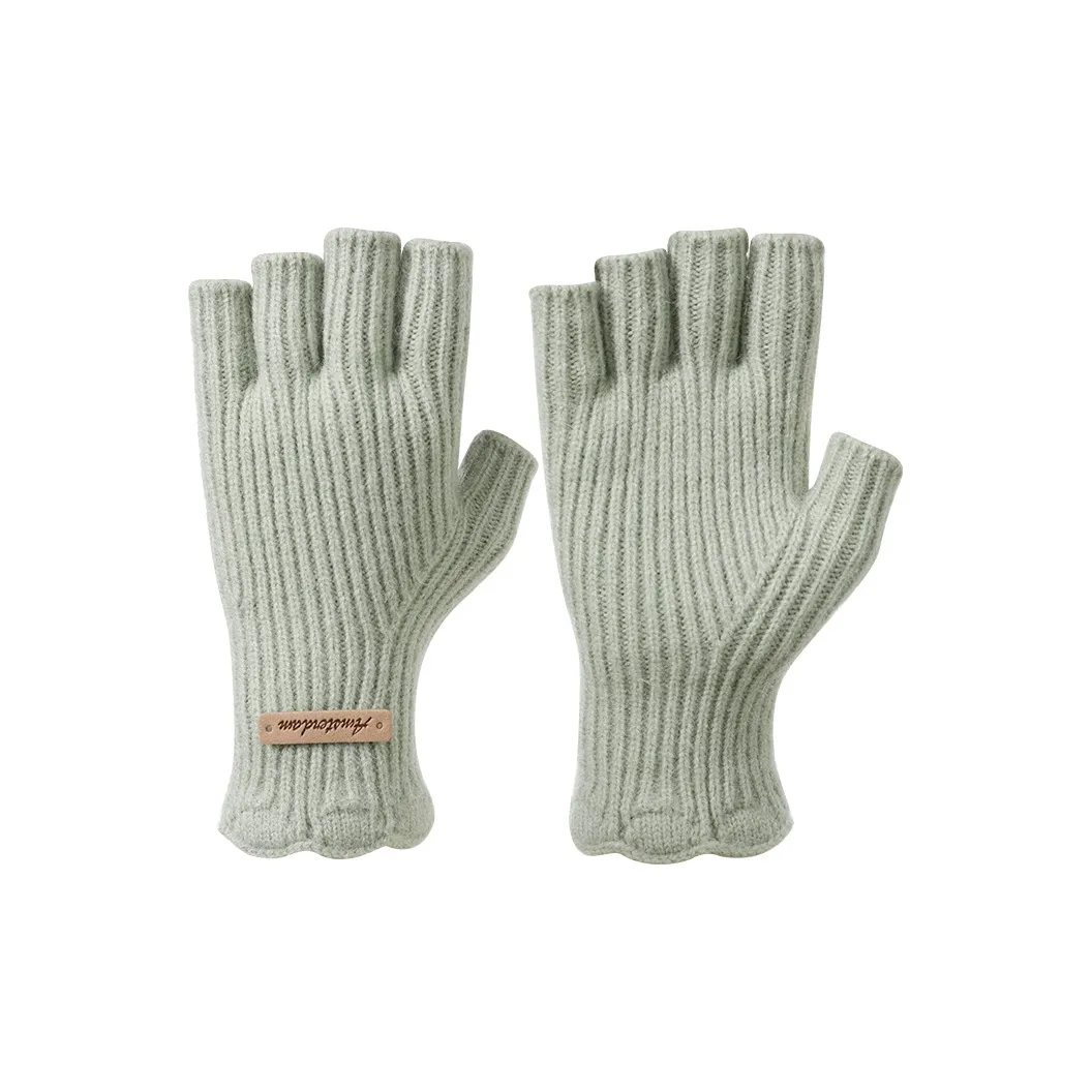 YUZHAOLIN Утолщенные вязаные перчатки для женщин