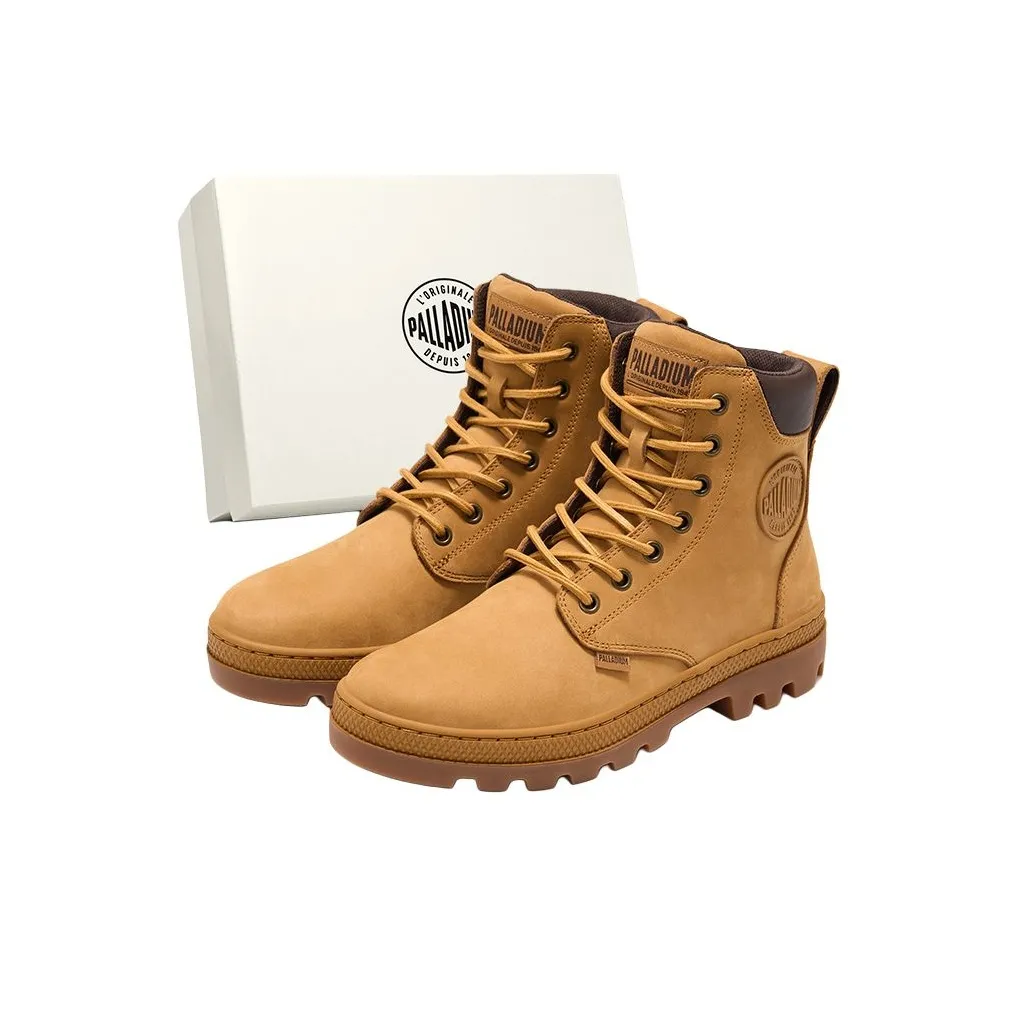 Palladium Martin Boots Yellow Brown Unisex Палладий Мартинсы Желтый Коричневый Унисекс