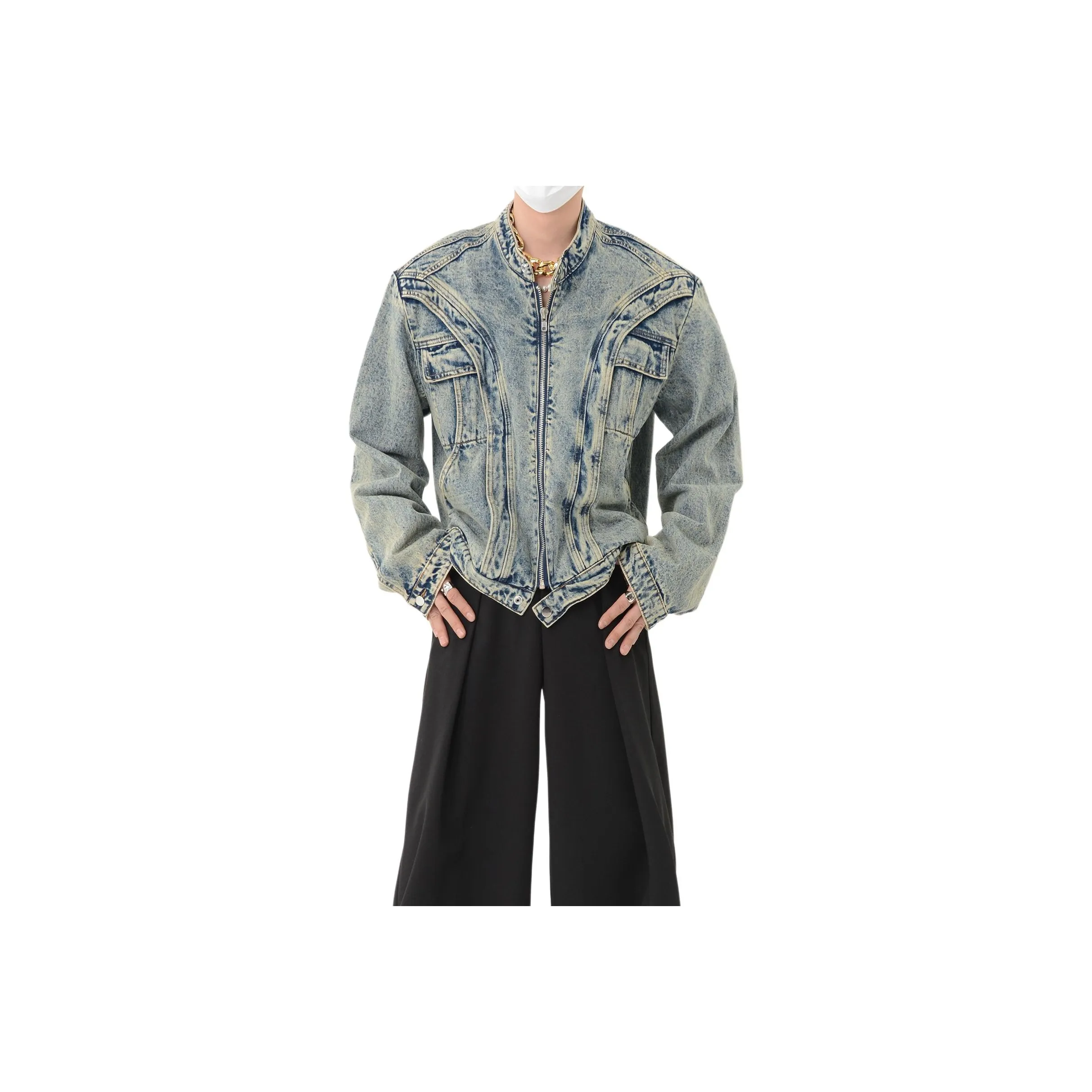 PISYPOX Унисекс Джинсовые Куртки