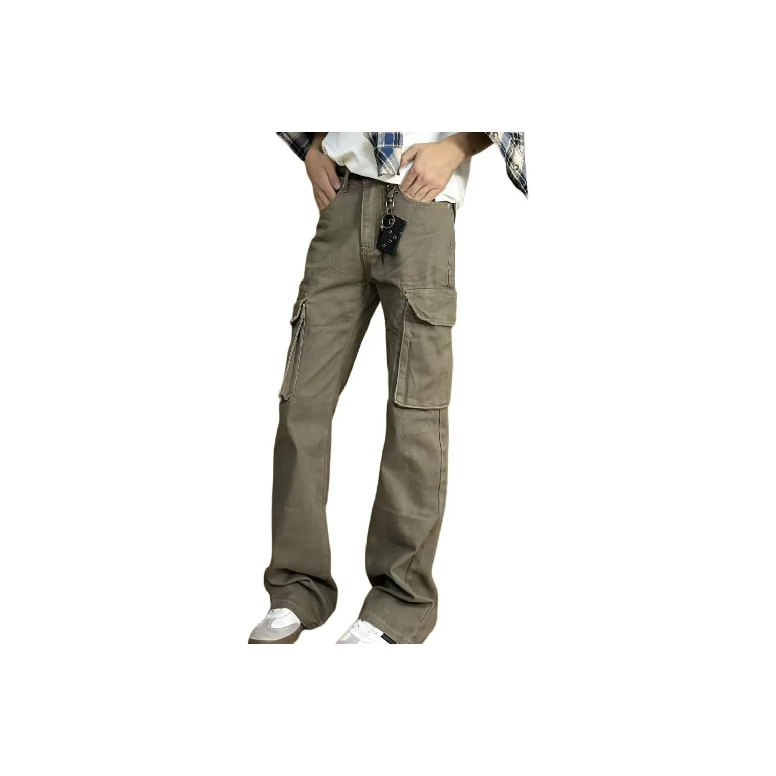 Clog Heel Коричневый Унисекс Повседневные брюки