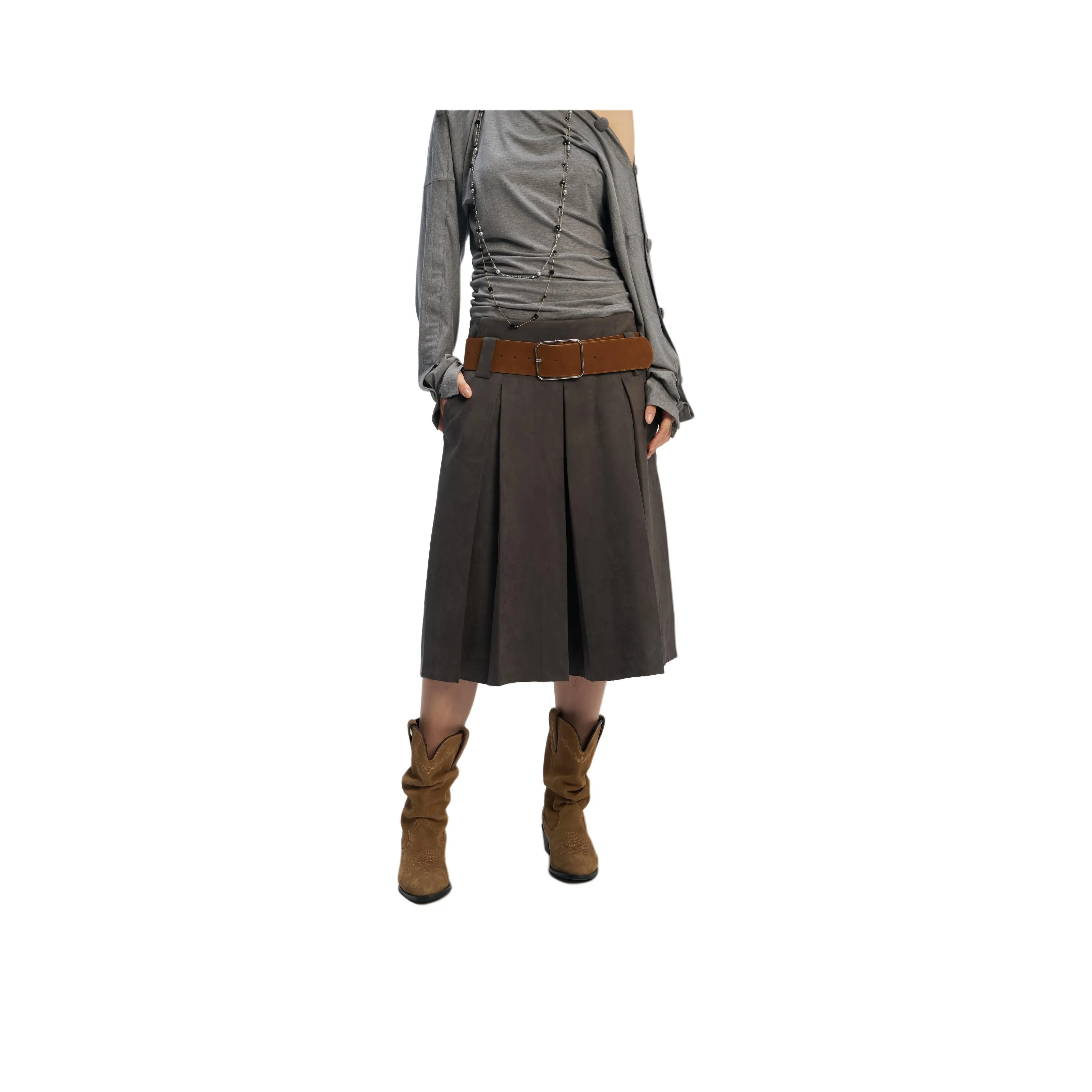 SENSORY GARDENS Повседневный Длинный Юбка Женские