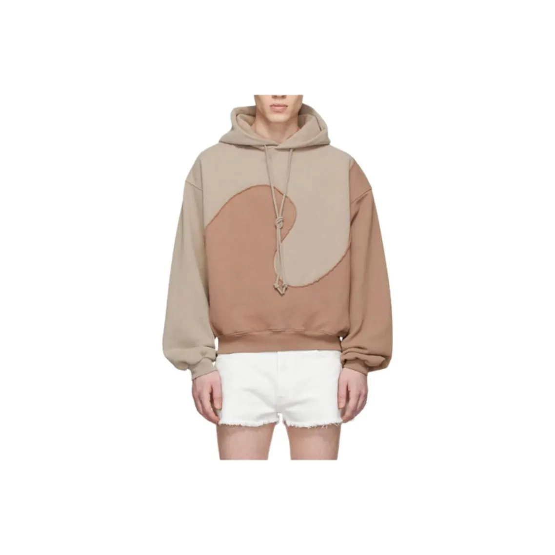 ERL Коричневый Мужской Свитшот