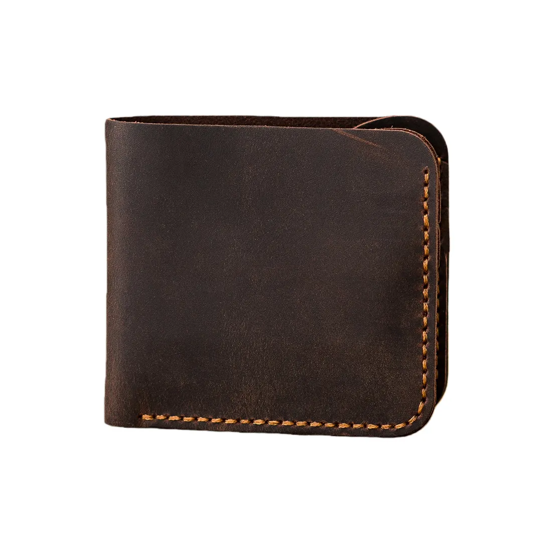 Back Step Кошелек из лощеной коровьей кожи унисекс разноцветный