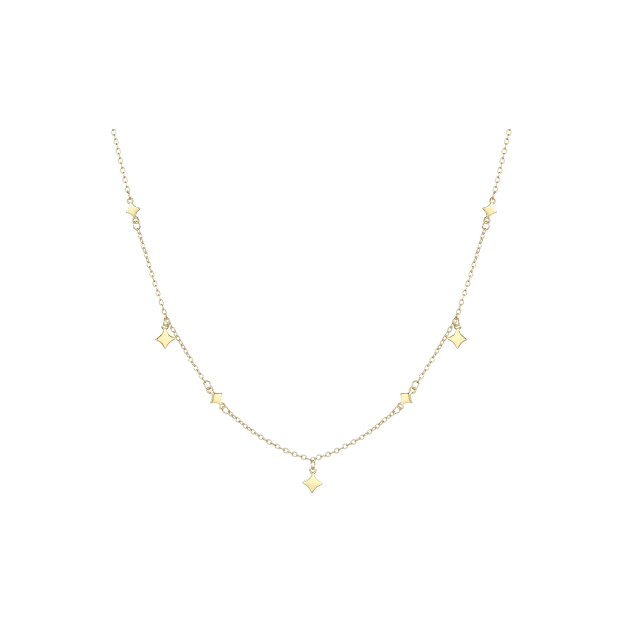 MISS XIA JWY Золото-покрытое Медное Ожерелье Женское