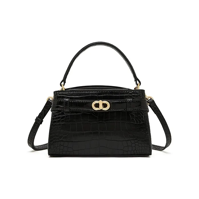 Carnival Keep Коровья кожа Одно плечо Сумка Стандартная Женская Черный Белый