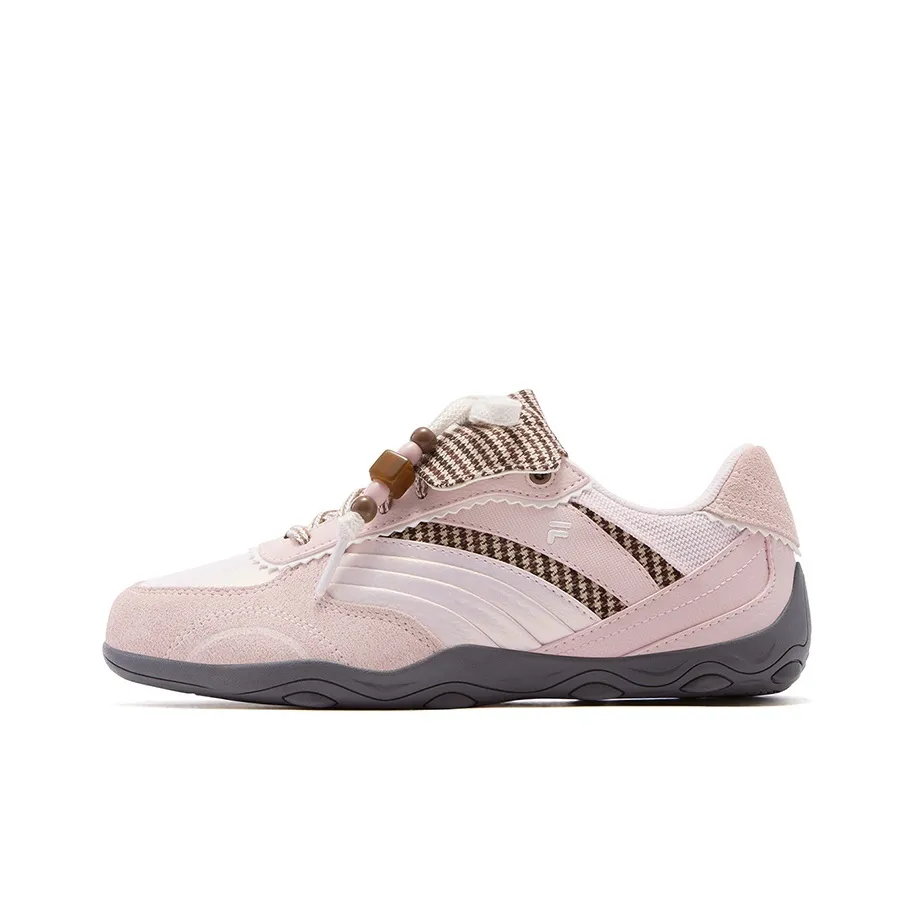 FILA FUSION FLORA Низкий Топ Повседневная Обувь Женская Лотос Розовый