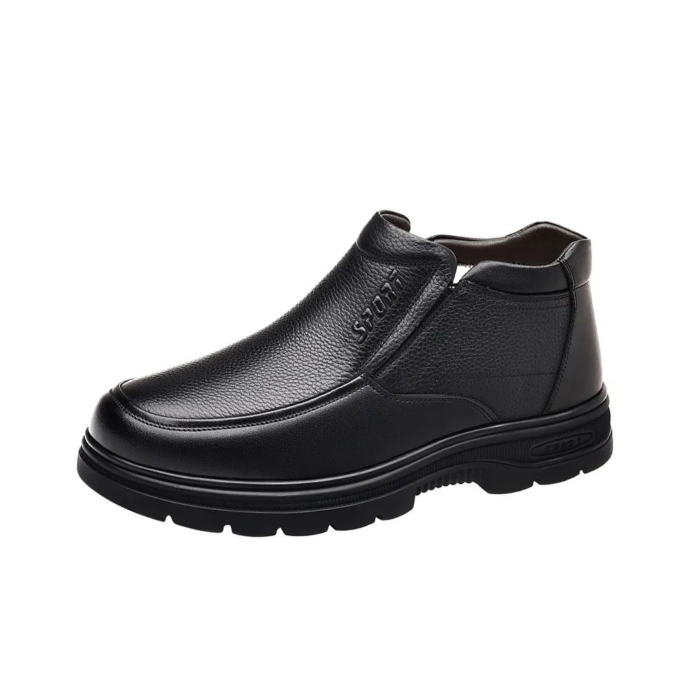 MEXICAN Флис Линейка Ботильоны Термический Устойчивый к Износу Водонепроницаемый MID Верх Утепленная Обувь Мужская