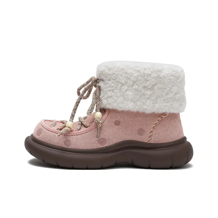 MASOOMAKE Polka Dot Boots Ankle Boots 2,5CM Women's