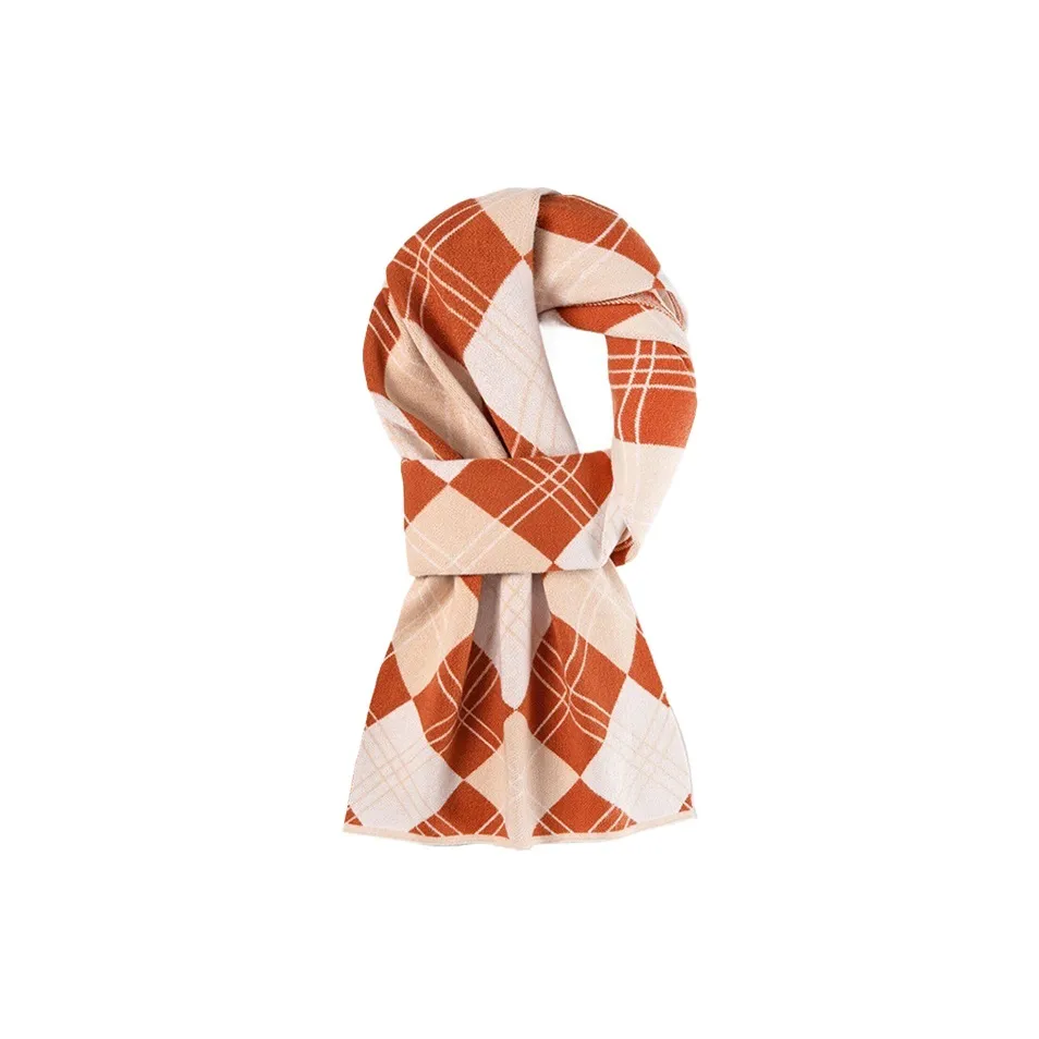 Yalu Preferred Смесовая шерсть Вязаные шарфы Унисекс