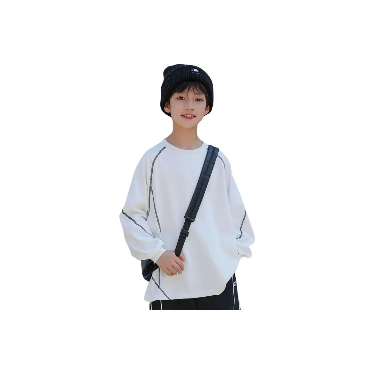 The panda is round T-рубашка для детей