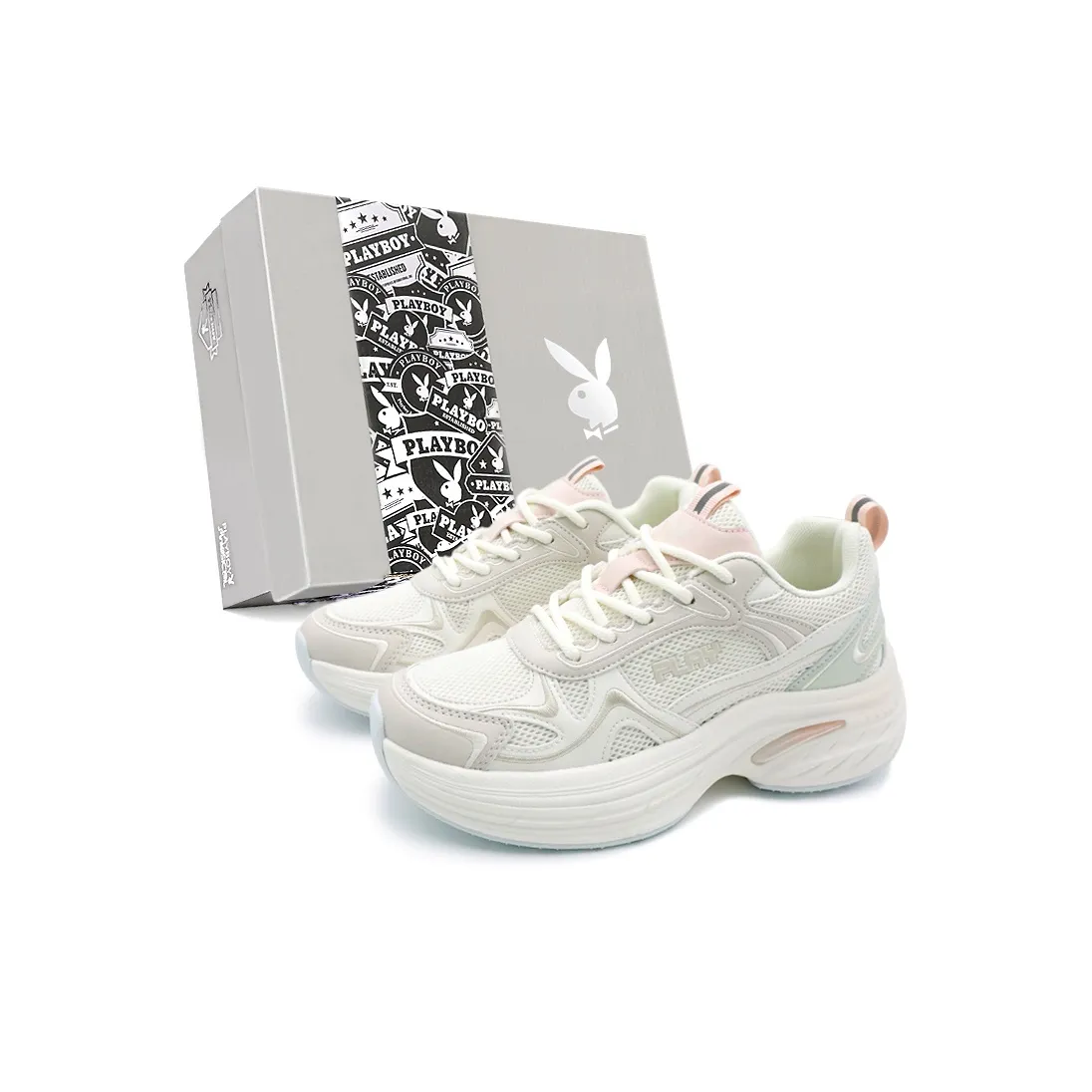 Playboy Low Топ Толстая Подошва Кроссовки Женские
