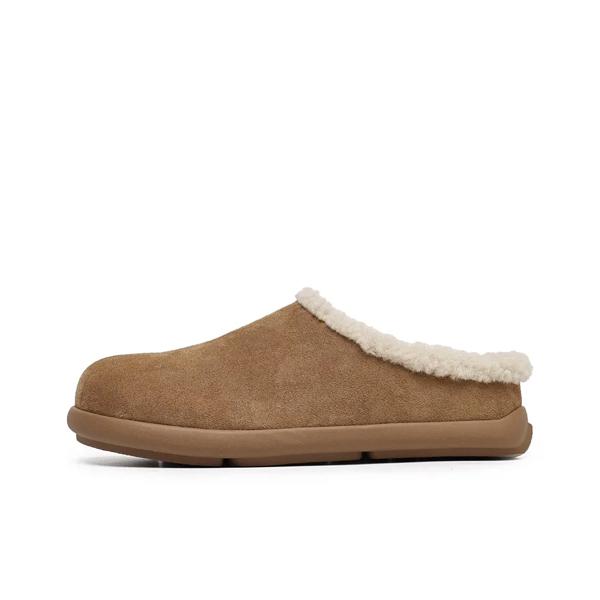 OUBT Мода Винтаж Термическая Обувь Удобная и Универсальная Коровья замша Натуральная кожа