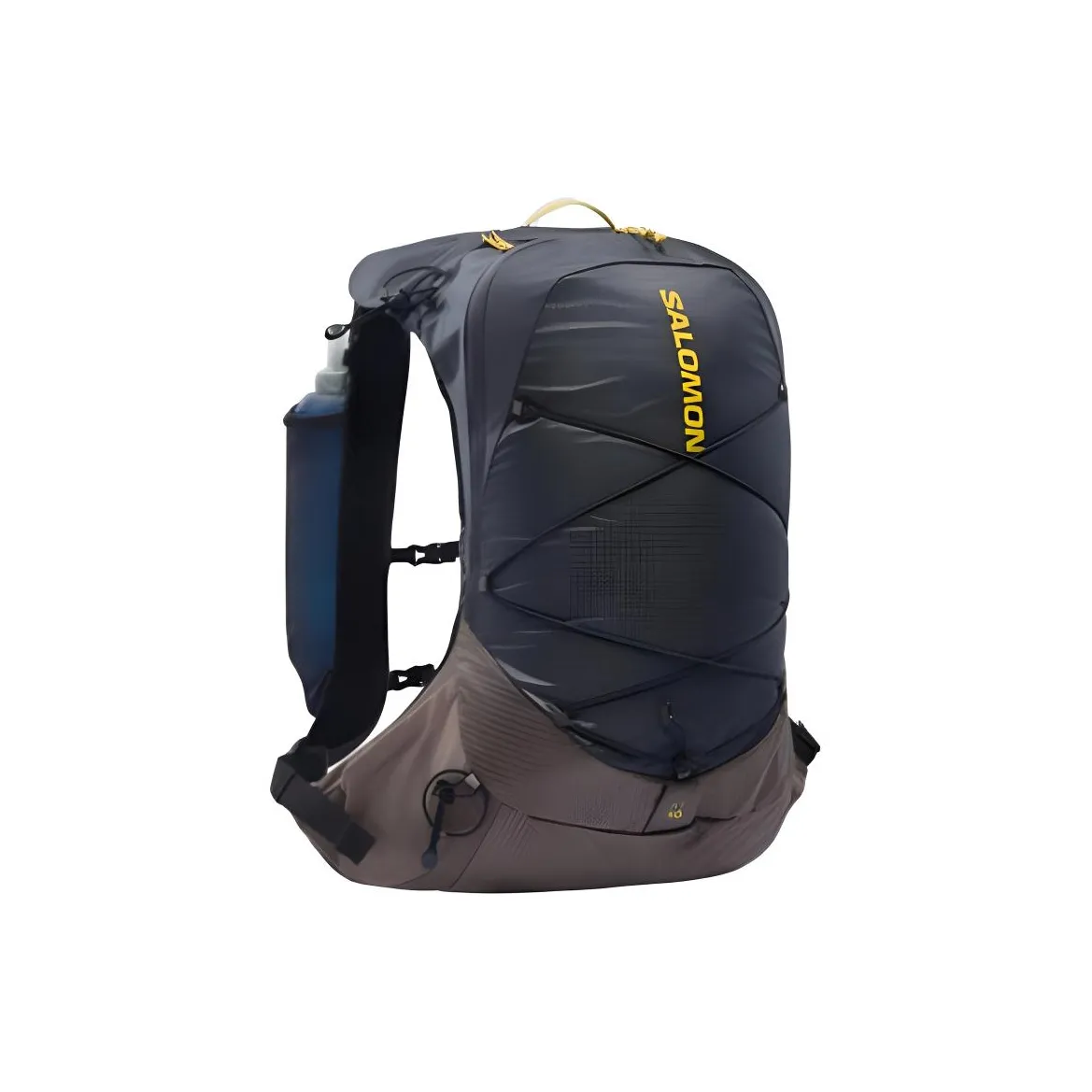 SALOMON 10L Альпинистский рюкзак Outdoor Сумка Легкий Темно-серый Черный Железо-серый Унисекс