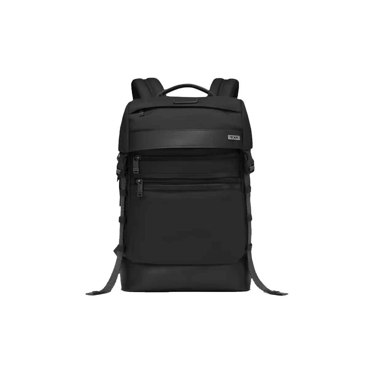 TUMI Nylon Backpack Unisex Black
