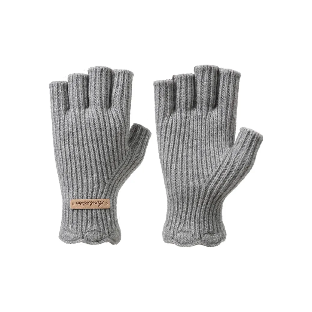 YUZHAOLIN Утолщенные вязаные перчатки для женщин