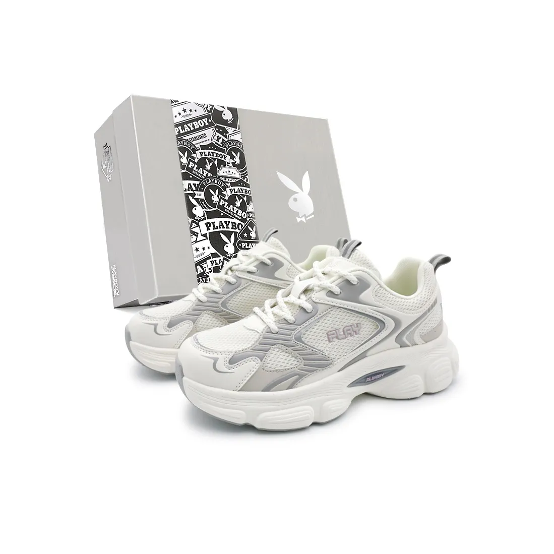Playboy Low Топ Толстая Подошва Кроссовки Женские