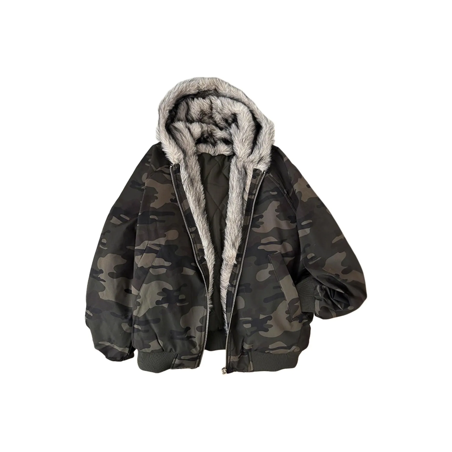 MORii Камуфляж Унисекс Пуховики