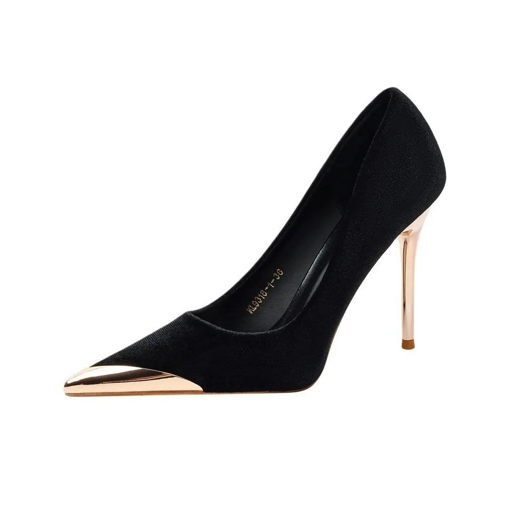 Lan Miao Узкий каблук Высокие каблуки Женские