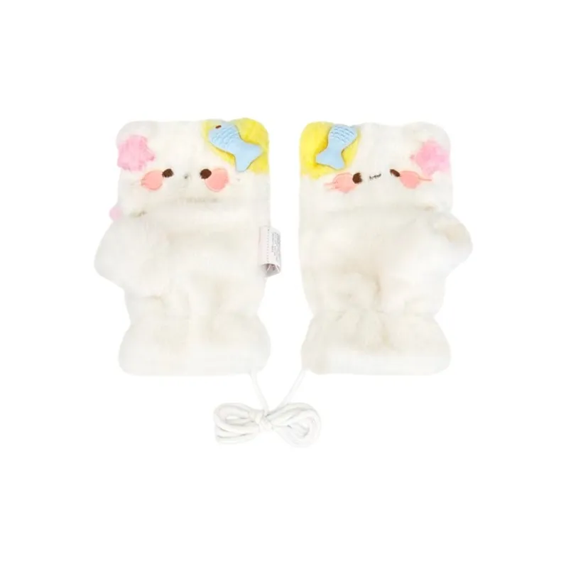 Fishing For Bears Полиэстеровые трикотажные перчатки унисекс