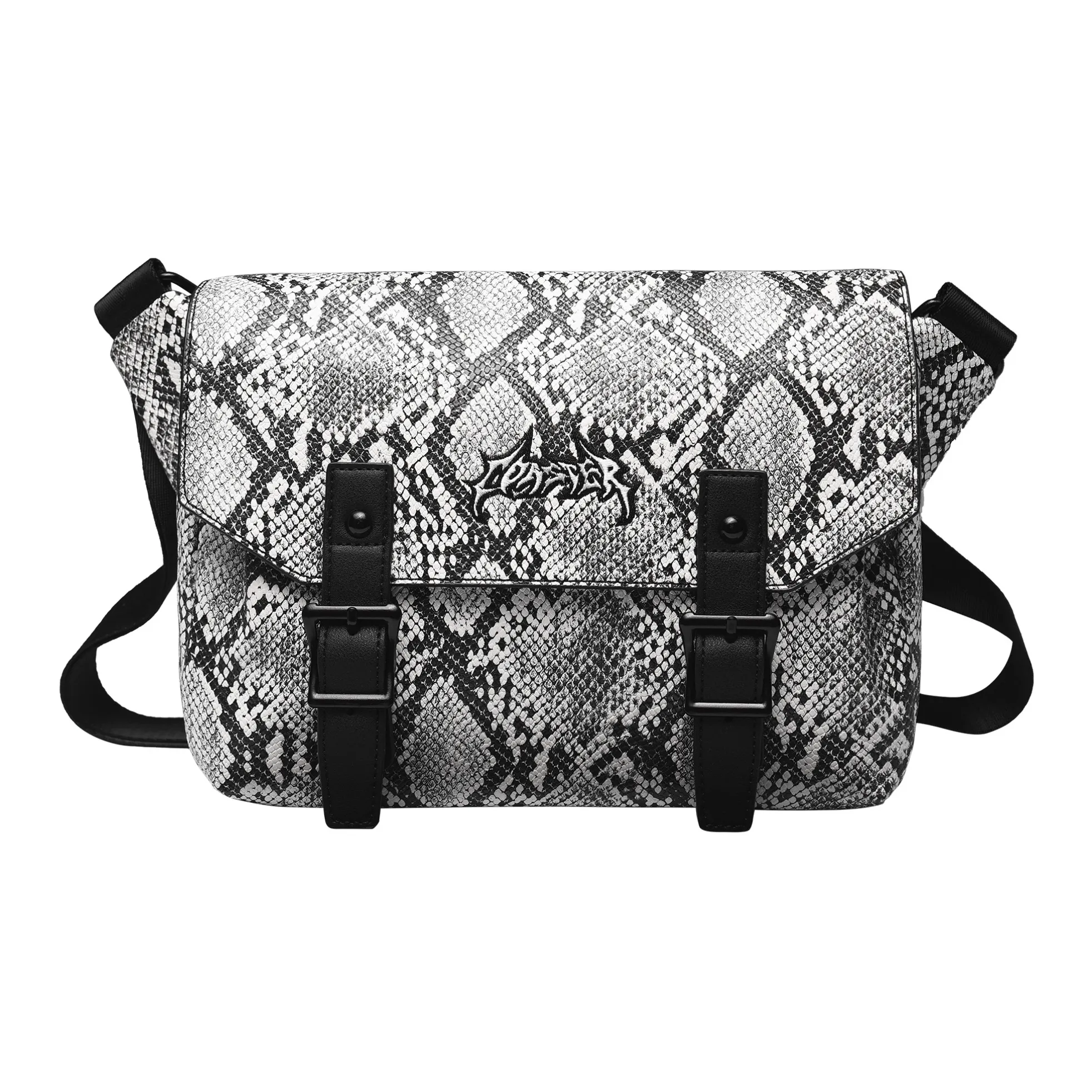 GLORY CO PVC Crossbody Bag Standard Unisex White GLORY CO PVC Сумка через плечо Стандартная Унисекс Белый