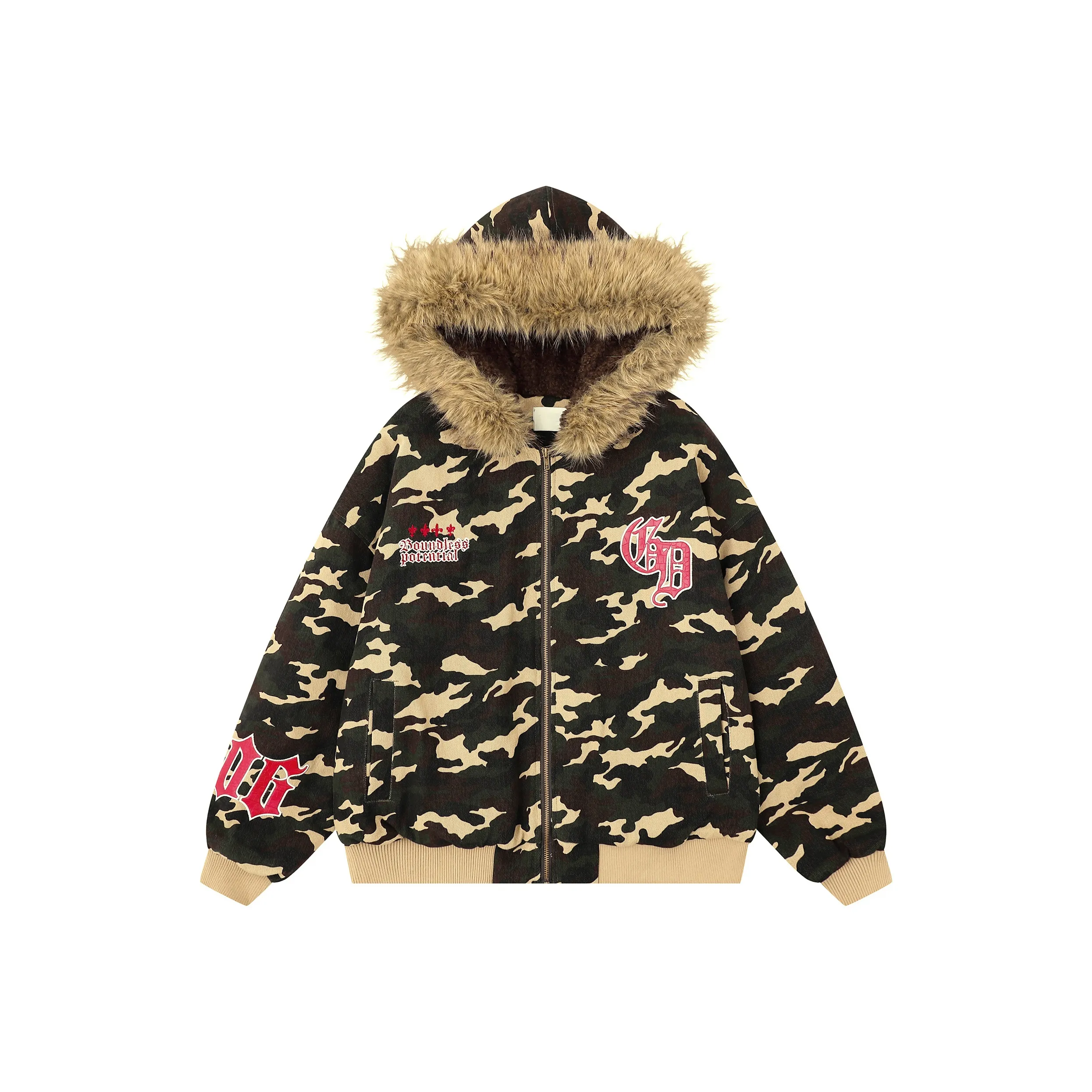 7 SEVFUN Камуфляж Унисекс Пуховики